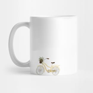 Yellow Cruiser Bike Mug